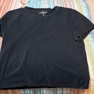 Abercrombie & Fitch Classic Black Baby Tee